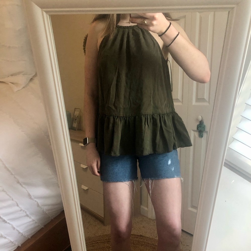 Peplum Tank